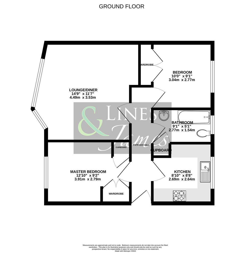 Floorplan for Hurst Court, Horsham